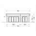 Summer house MAJA 7.5mx4m 44mm Summer house MAJA 7.5mx4m 44mm