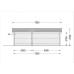 Summer house MAJA 7.5mx4m 44mm Summer house MAJA 7.5mx4m 44mm