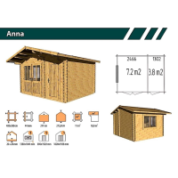 ANNA 44 4 x 3 meter ANNA 44 4 x 3 meter