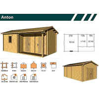 ANTON 44 3.6 x 6 meter ANTON 44 3.6 x 6 meter