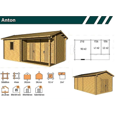 ANTON 44 3.6 x 6 meter