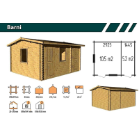 BARNI 44 3.9 x 4.7 meter BARNI 44 3.9 x 4.7 meter