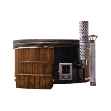 Classic Integrated Wood-Fired Hot Tub 2.0m – 4-6 Person
