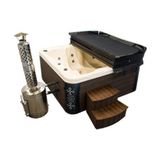 Square Hot Tub 2.20m - External Heater