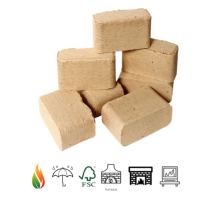 RUF EKO briquettes (Hardwood softwood mix 50/50) RUF EKO briquettes (Hardwood softwood mix 50/50)