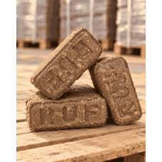 Long Burn Bark Briquettes 10kg Long Burn Bark Briquettes 10kg
