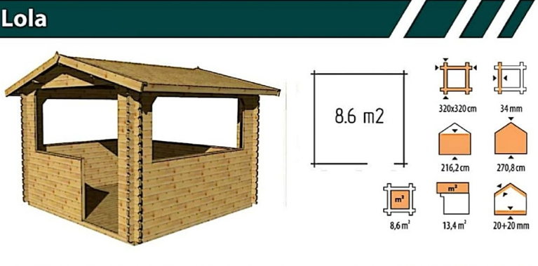 LOLA 34 3x3 meter 1