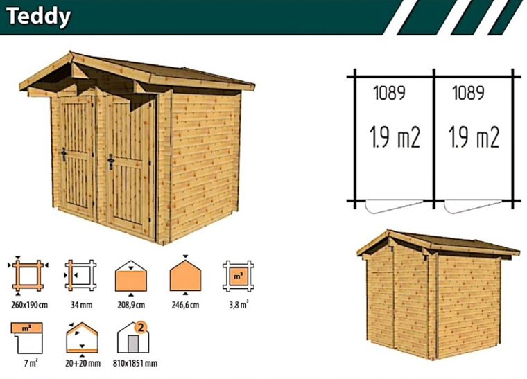 LOG Cabins Range Trade, Wholesale 83
